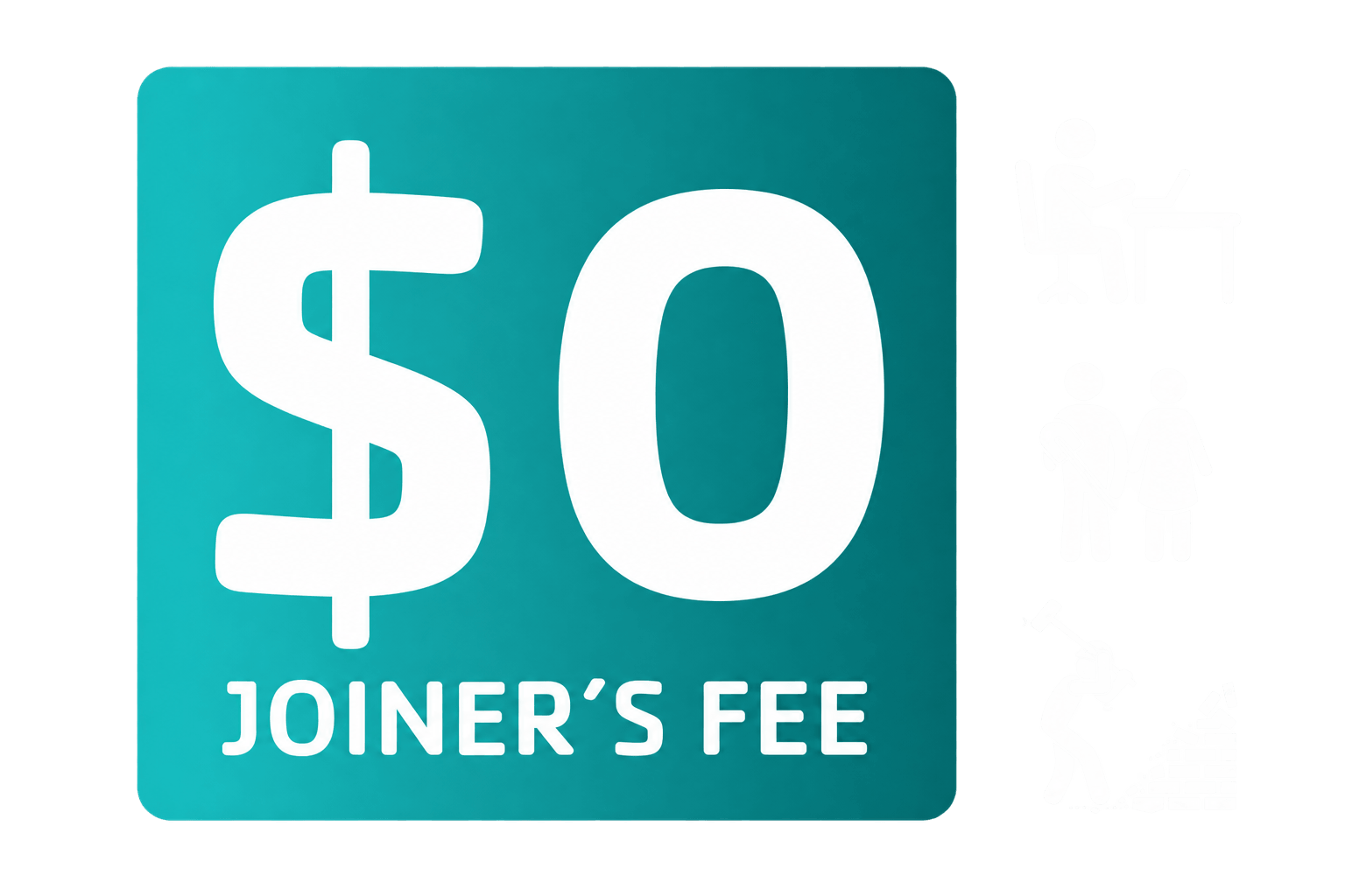 Labor Day 2026 Sale - $0 Joiner's Fee with icons from various industries