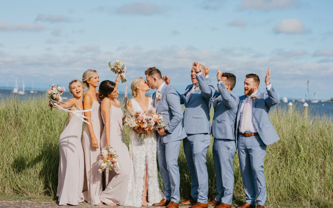 Beach-Loving Couple Married at Mattapoisett’s Shining Tides Estate