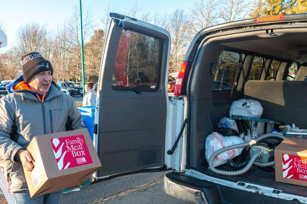 Dartmouth YMCA provides toys, groceries for needy families