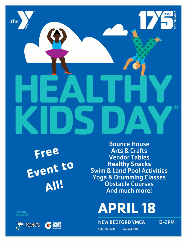 New Bedford YMCA Healthy Kids Day Flyer
